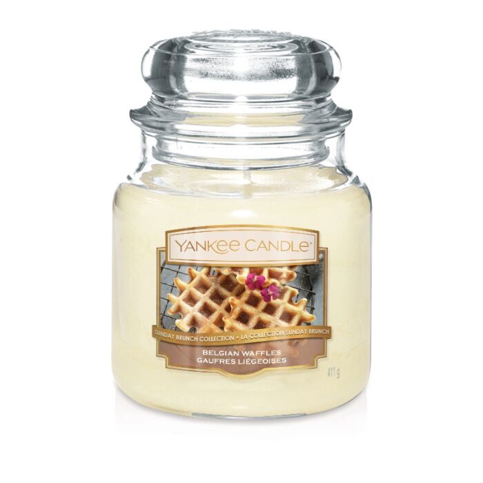 Yankee Candle Belgian Waffles - Medium Jar-1